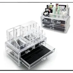 GENERICO - Organizador Acrílico Multiusos para Maquillaje y Oficinas