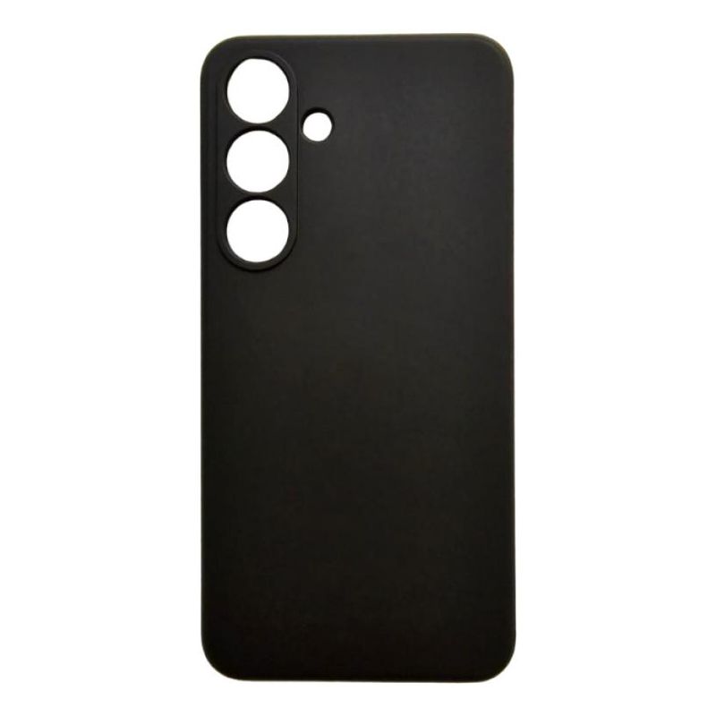 GENERICO - Carcasa de Silicona Negra para Samsung S24 Protección Total