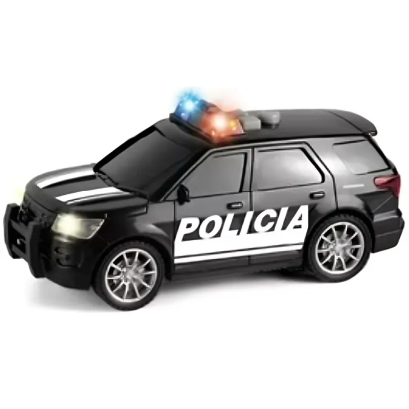 GENERICO - Auto Policial Solar Juguete Niños