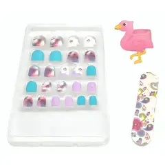 GENERICO - Manicure Deluxe Nails Kit Mediano Jueguete Niña