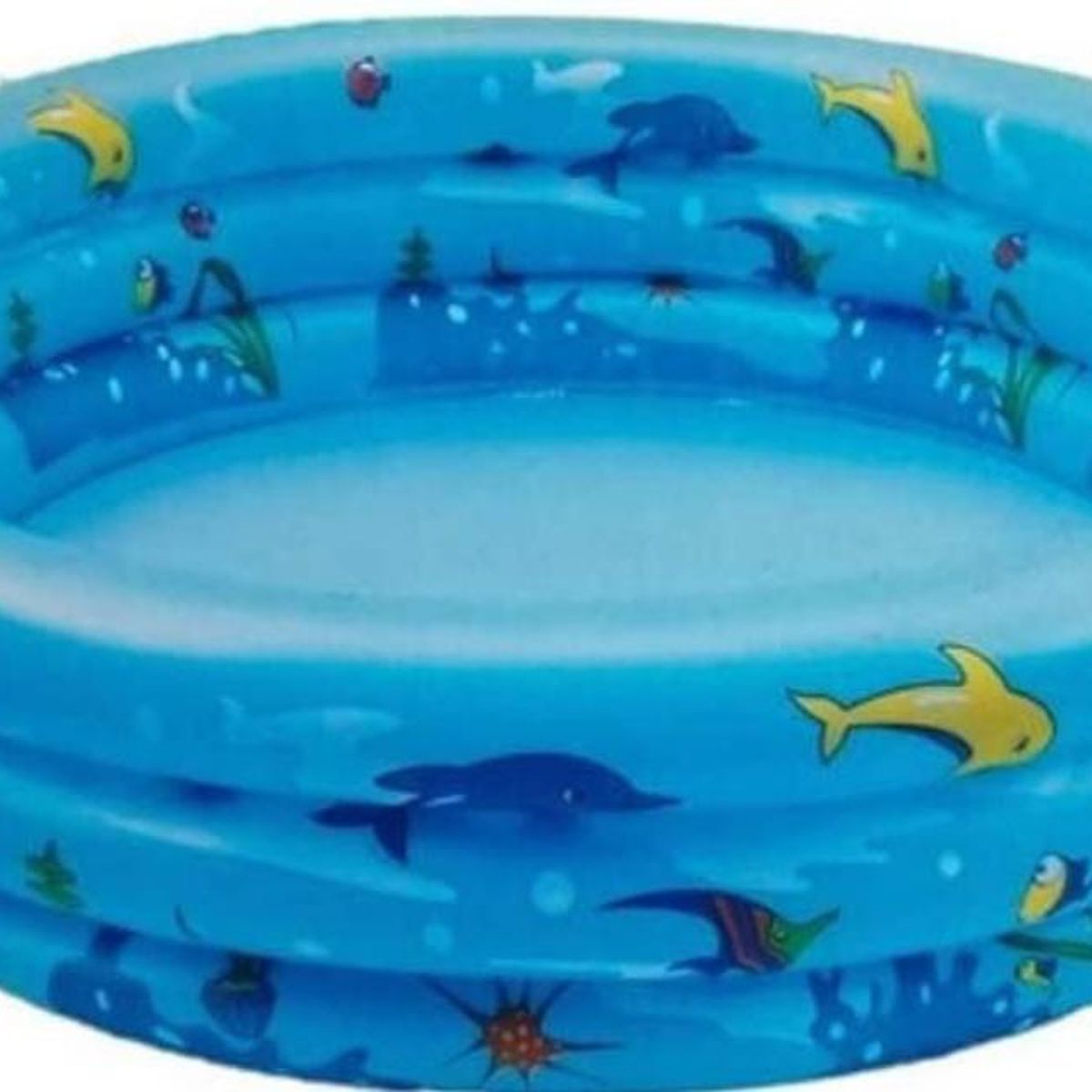 GENERICO - Piscina Inflable Redonda de Tres Anillos para Niños 80 cm.