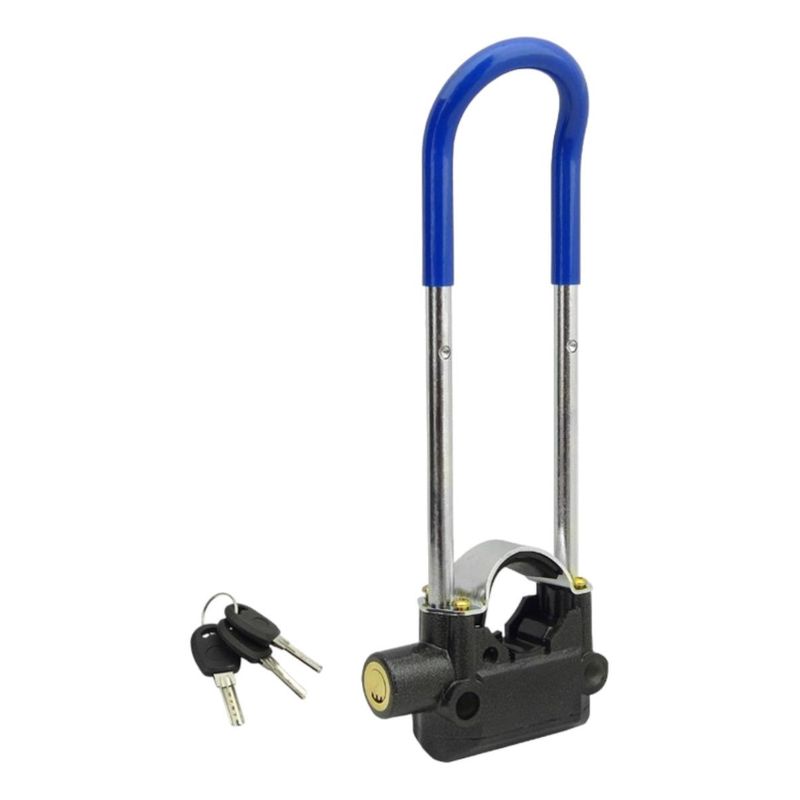 GENERICO - Candado U-Lock con Alarma de Seguridad para Motocicletas