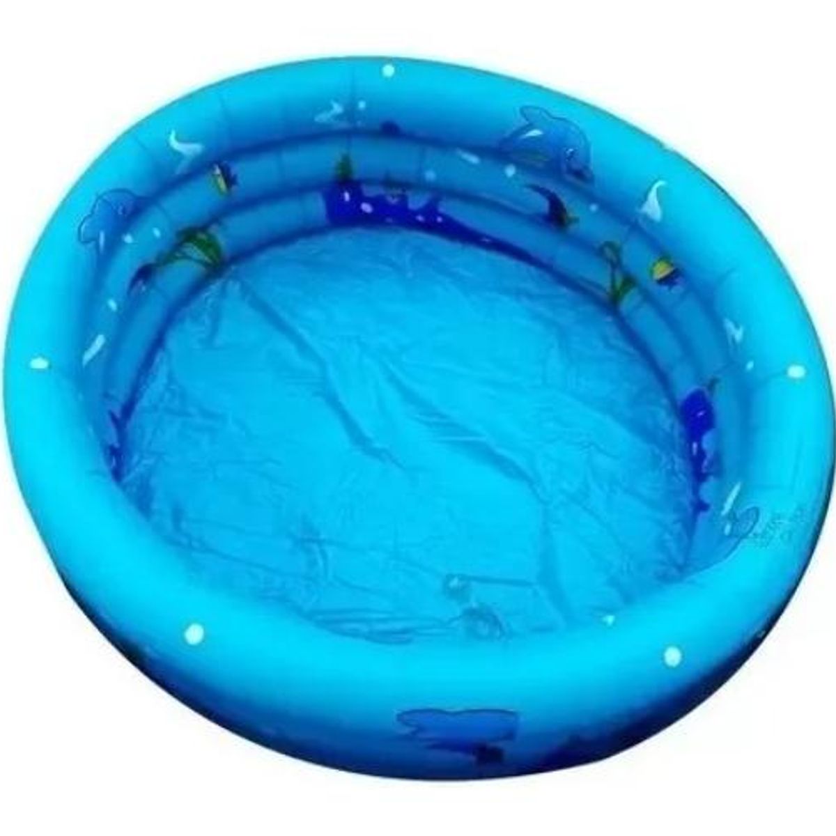 GENERICO - Piscina Inflable Redonda de 3 Anillos para Bebés 90 cm