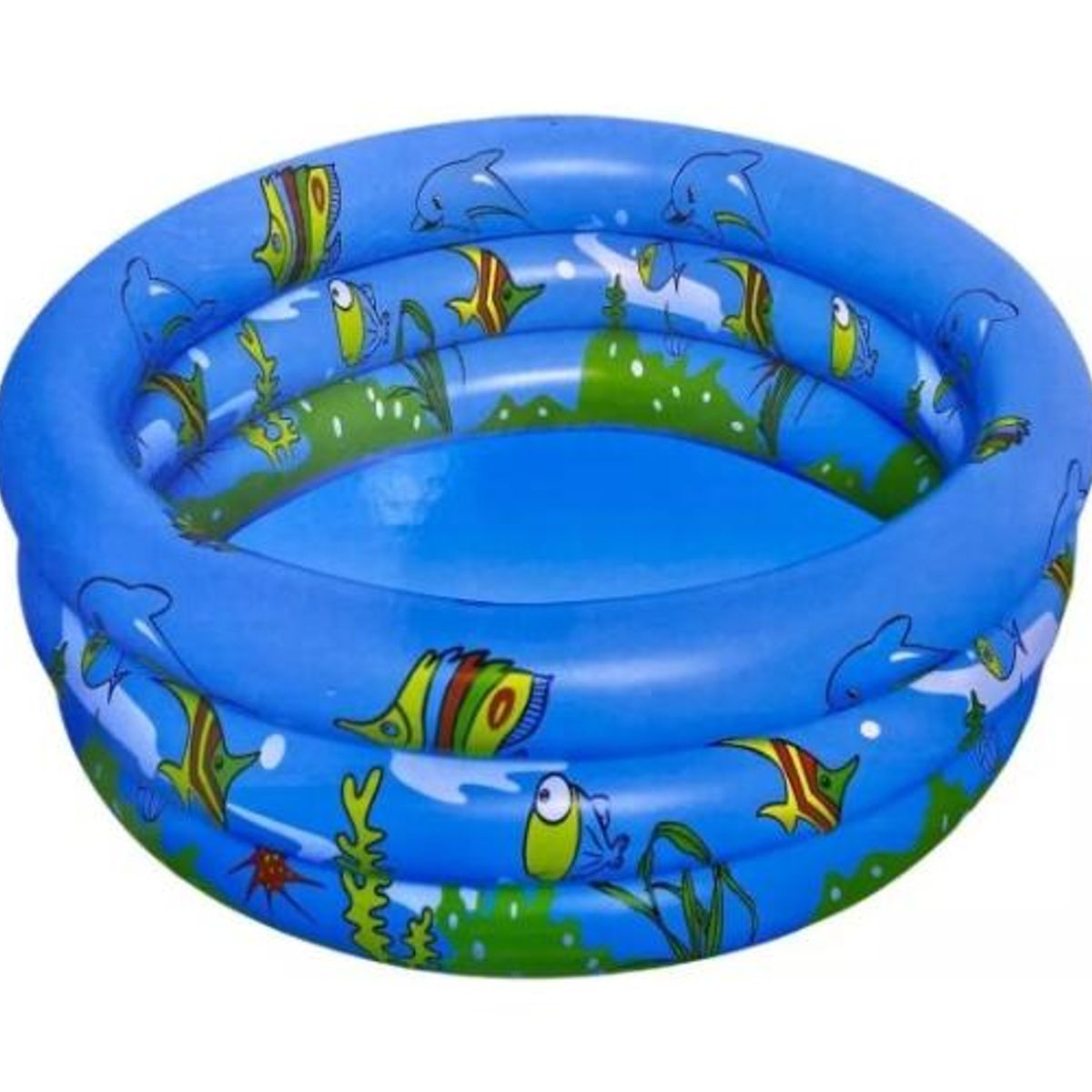 GENERICO - Piscina Inflable Redonda de 3 Anillos para Bebés 90 cm