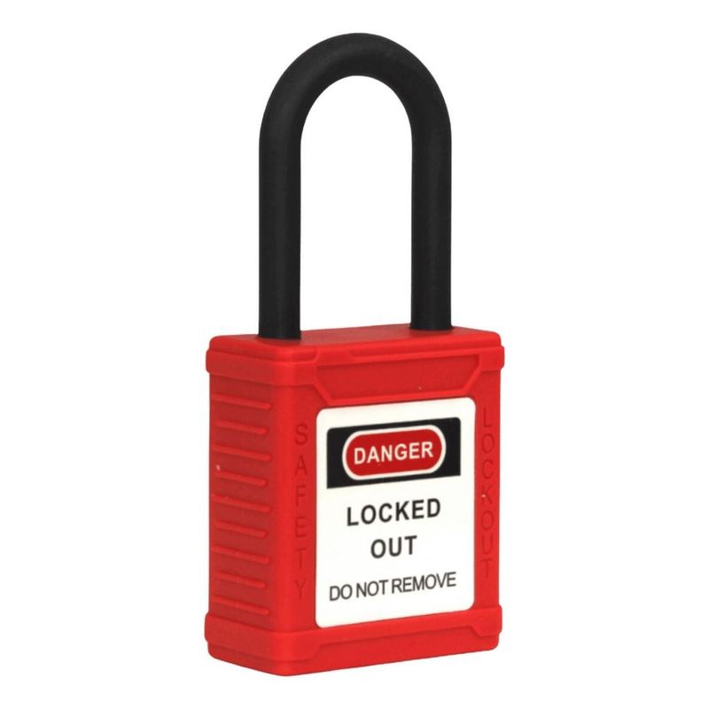 GENERICO - Candado Dieléctrico Pack de 2 para Seguridad Automática
