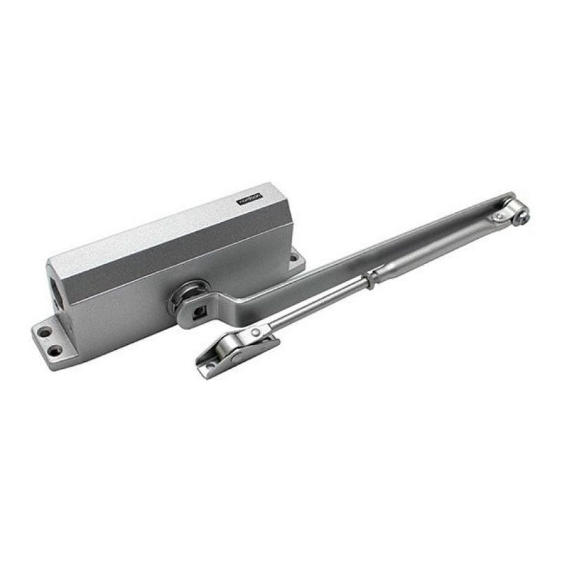 GENERICO - Brazo Hidráulico para Puertas de 45 a 75 kg y 180° de Apertura