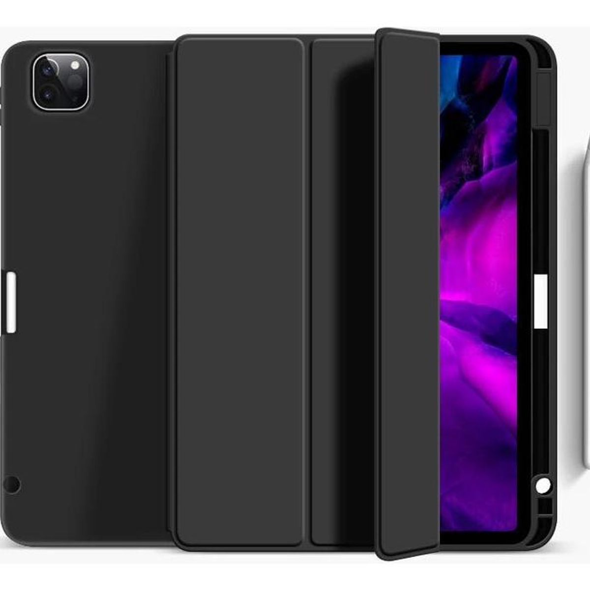 GENERICO - Carcasa Magnética Plegable con Soporte para Apple Pencil 2024