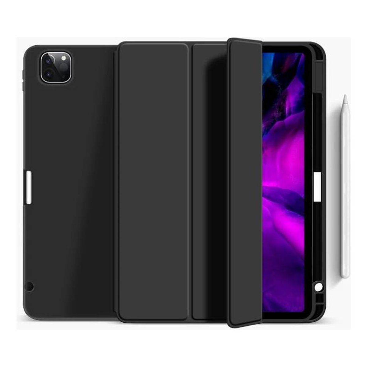 GENERICO - Carcasa Magnética Plegable con Soporte para Apple Pencil 2024