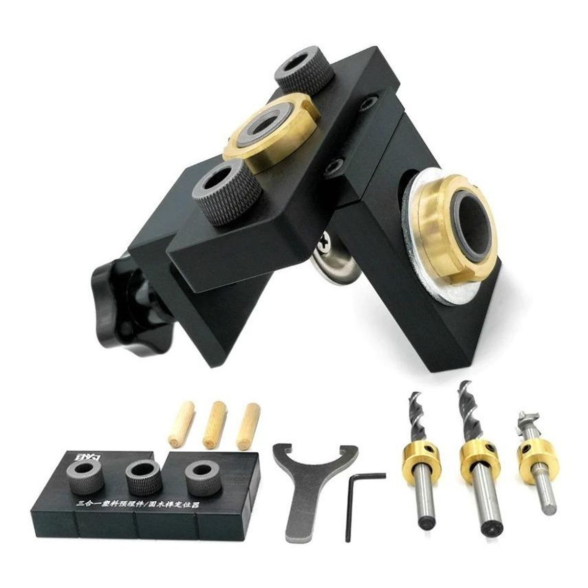 GENERICO - Plantilla Multifuncional para Perforación Precisa 3 en 1