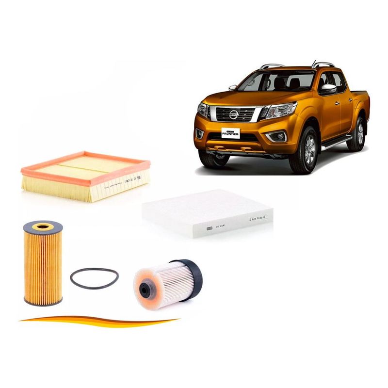 GENERICO - Kit de Filtros Completo para Nissan NP300 2015-2020