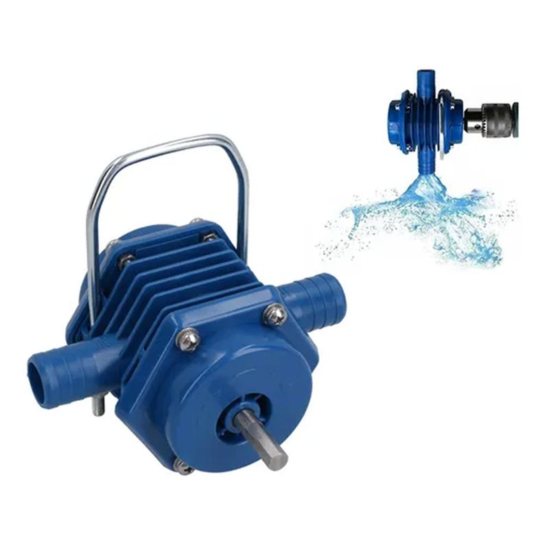 ESHOPANGIE - Bomba Agua De Taladro Mini Autocebante Portátil Resistente