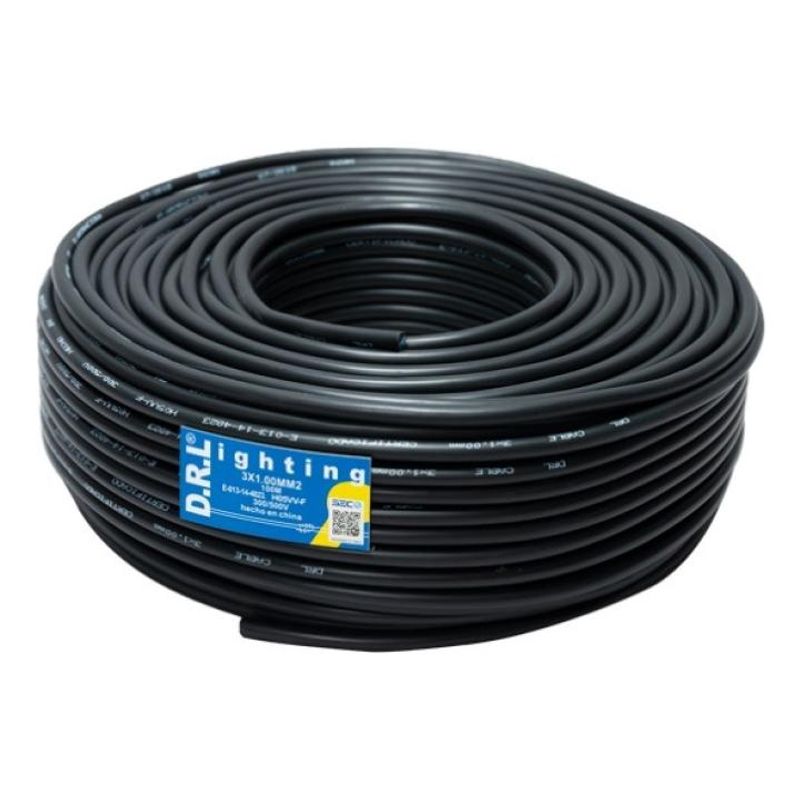 GENERICO - Cable Eléctrico de 25m 3x15mm² para Electrodomésticos