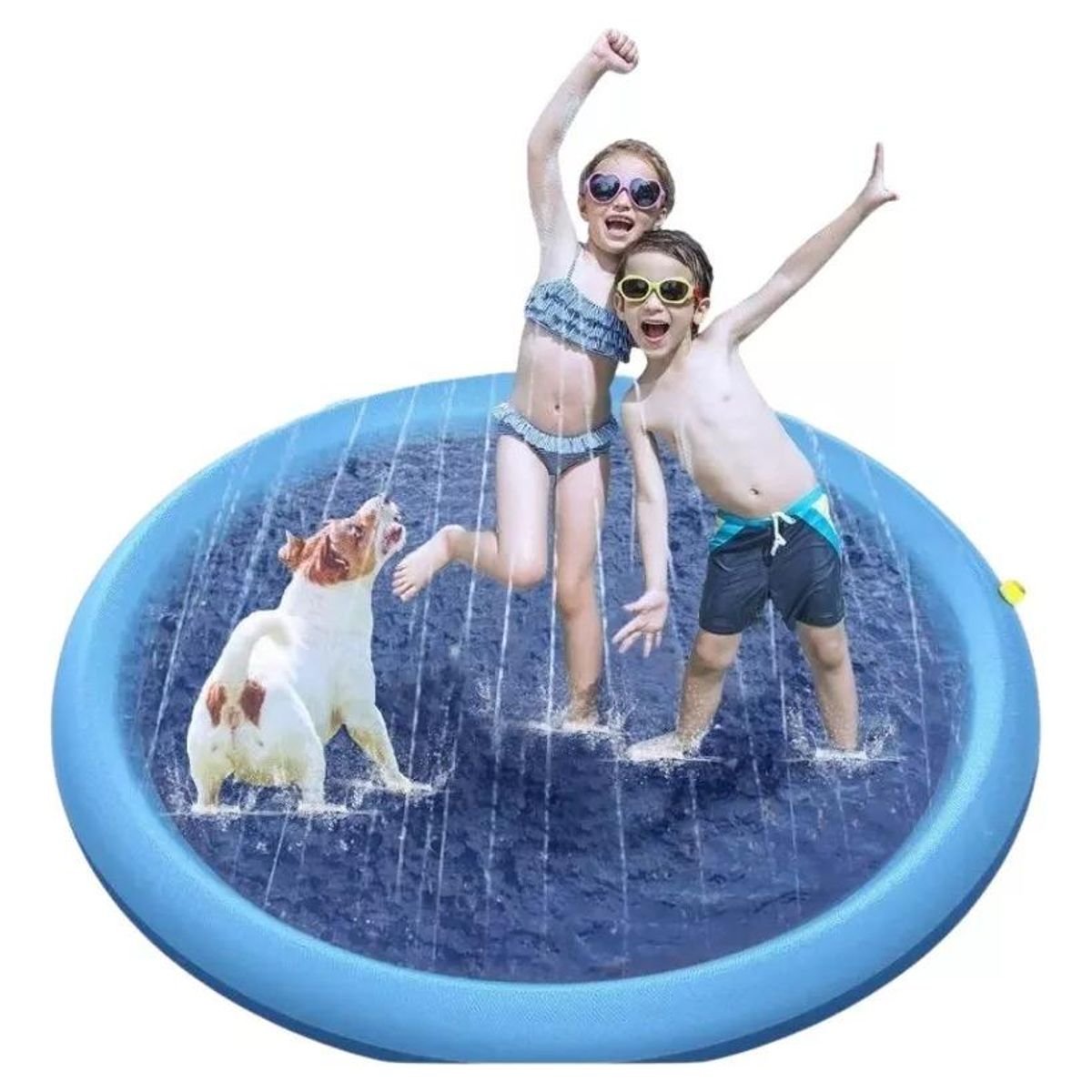 GENERICO - Piscina Inflable Plegable para Niños y Mascotas 100 cm