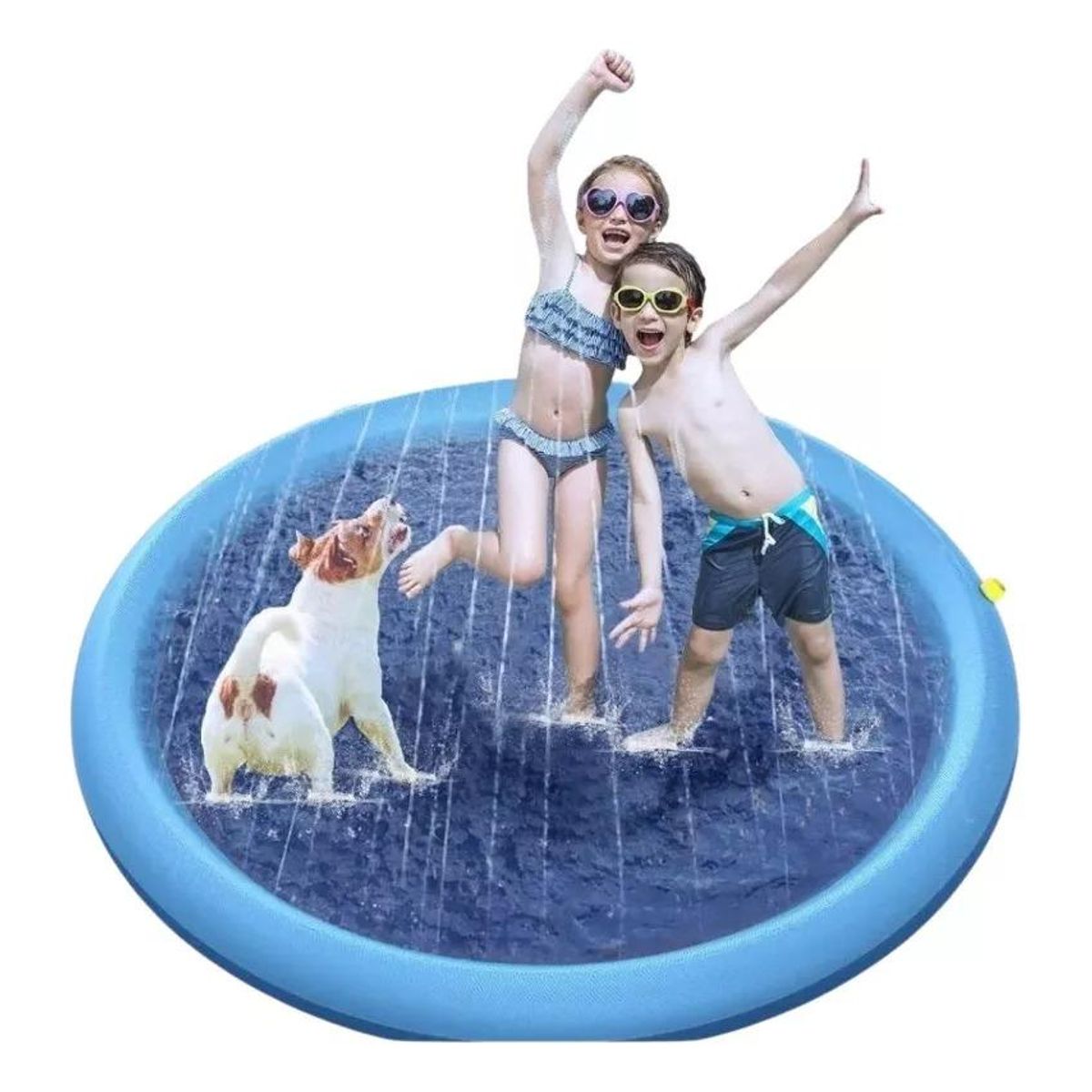GENERICO - Piscina Inflable Plegable para Niños y Mascotas 100 cm