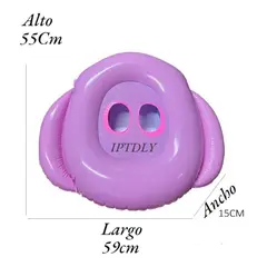 GENERICO - Flotador Inflable Tipo Bote con Sonido para Bebés 59 cm