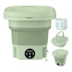 GENERICO - Lavadora Plegable Mini Limpieza Rápida y Portátil