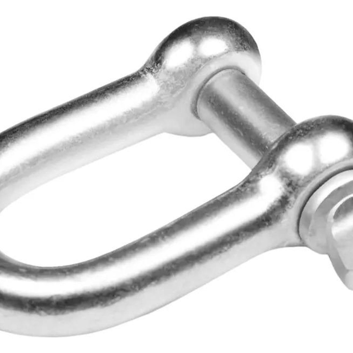 GENERICO - Pack de 25 Grilletes Rectos de Acero 10mm para Uso Diverso