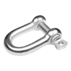 GENERICO - Pack de 25 Grilletes Rectos de Acero 10mm para Uso Diverso