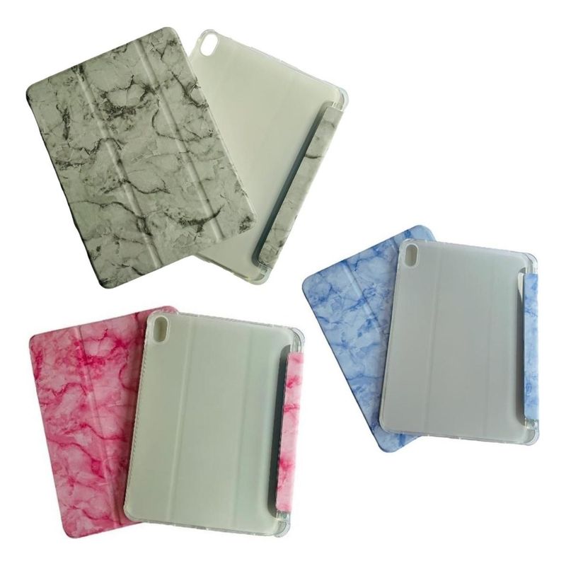 GENERICO - Funda Smart Cover de Mármol para iPad Air 6 con Soporte