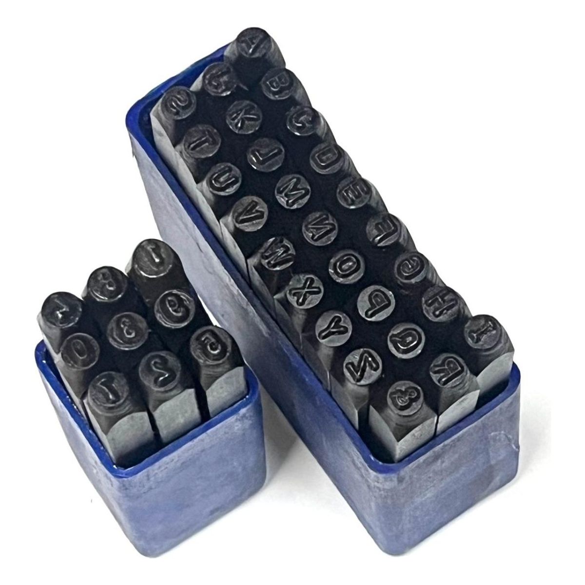 GENERICO - Set de Letras y Números de Golpe para Metales 36 Pzs