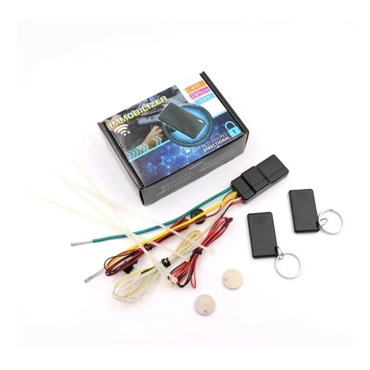 GENERICO - Inmovilizador Antirrobo para Auto con Sensor G 12V