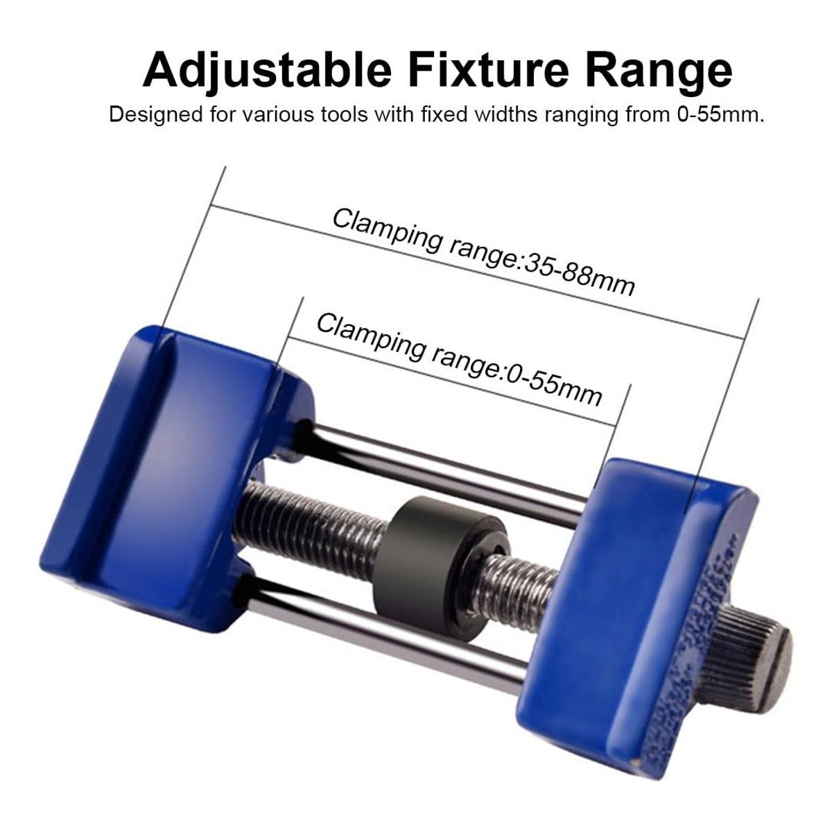 GENERICO - Afilador Manual Ajustable de Precisión para Cinceles y Herramientas