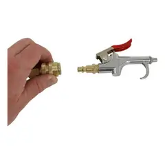 GENERICO - Kit Completo de Accesorios para Compresor de Aire 12 Piezas