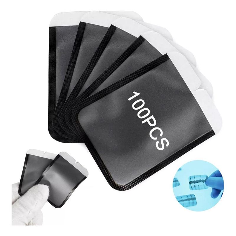 GENERICO - Bolsas Desechables Protectores Para Placas de Fosforos 100u