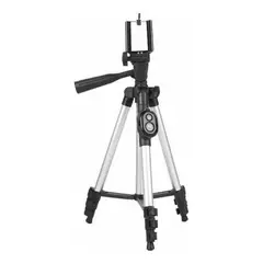 GENERICO - Trípode Aluminio con Control Remoto para Cámara y Smartphone