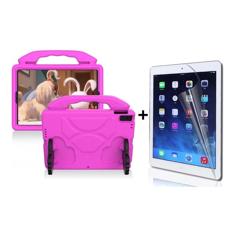 GENERICO - Carcasa Antigolpe con Soporte y Protección para Niños iPad
