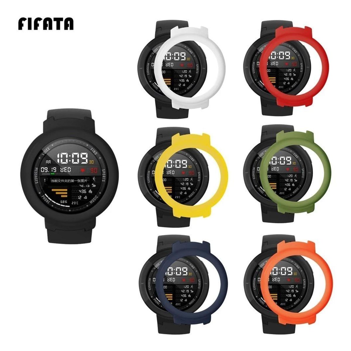 GENERICO - Funda Protectora Ultrafina para Reloj Inteligente Amazfit