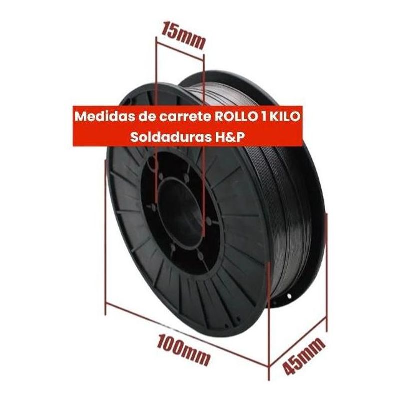 GENERICO - Alambre MIG 4043 de Aluminio 10mm para Soldadura Eficaz