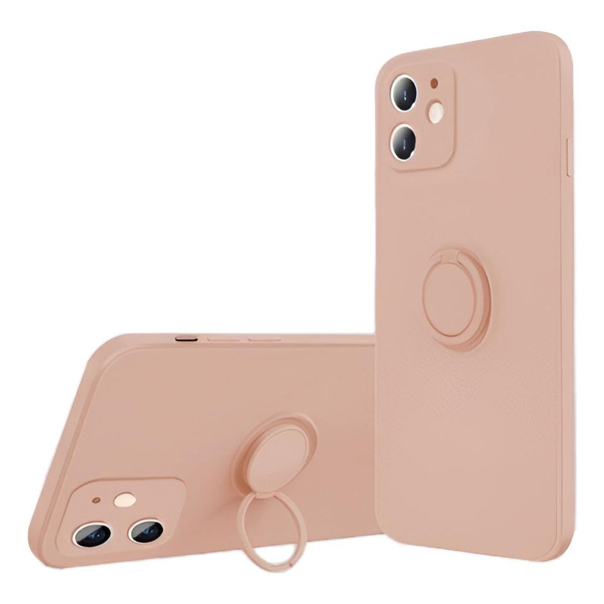 GENERICO - Funda de Silicona Suave con Anillo para Mayor Agarre