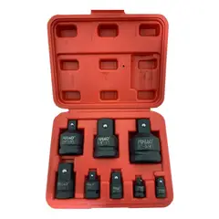 GENERICO - Juego de Adaptadores y Reductores de Impacto 8 Piezas