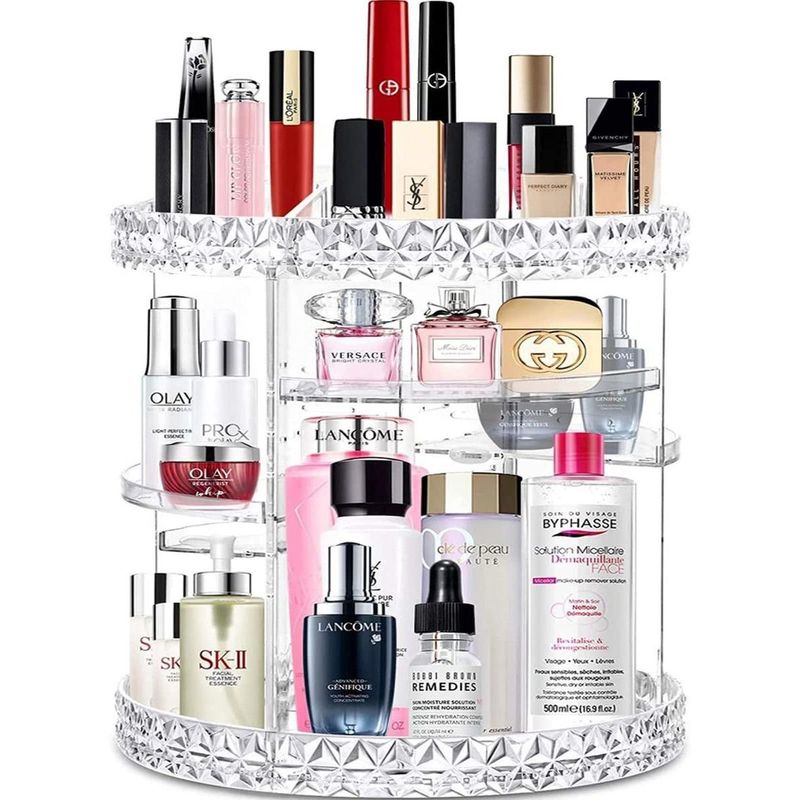 GENERICO - Estante Giratorio Acrílico para Maquillaje y Perfumes
