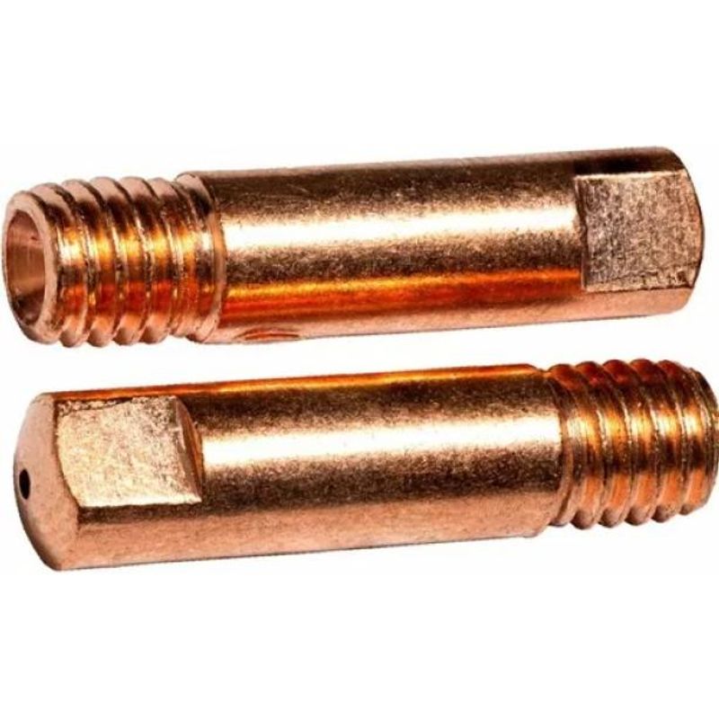GENERICO - Pack de 10 Boquillas MIG de 1 mm Sin Vencimiento para Soldar