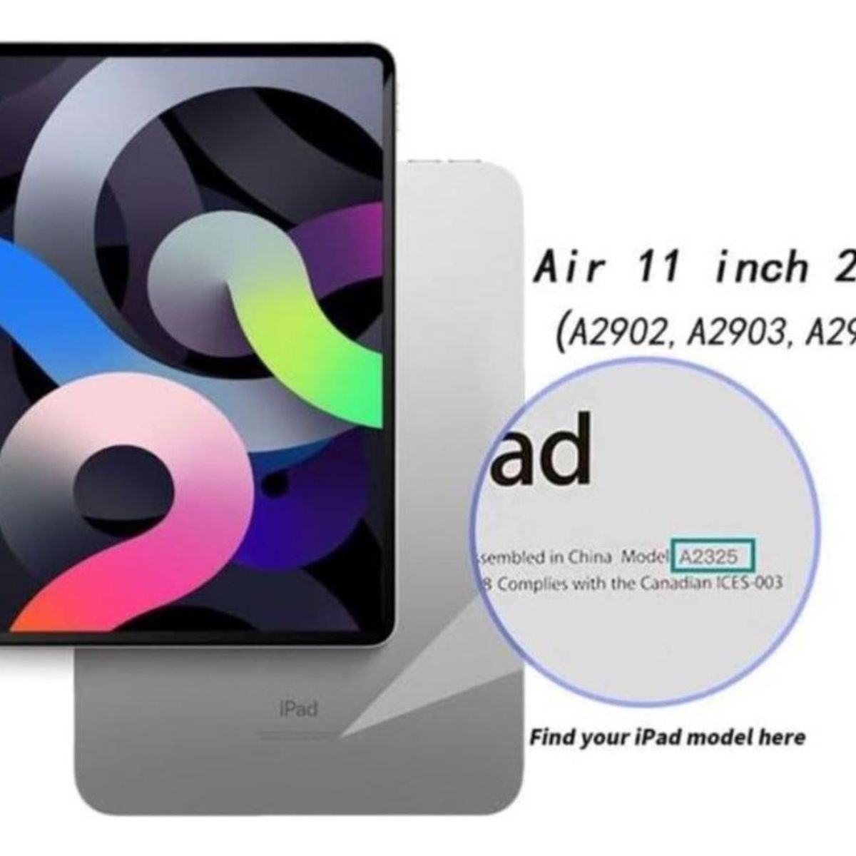 GENERICO - Funda Smart Cover con Soporte y Ranura para Lápiz iPad Air 6