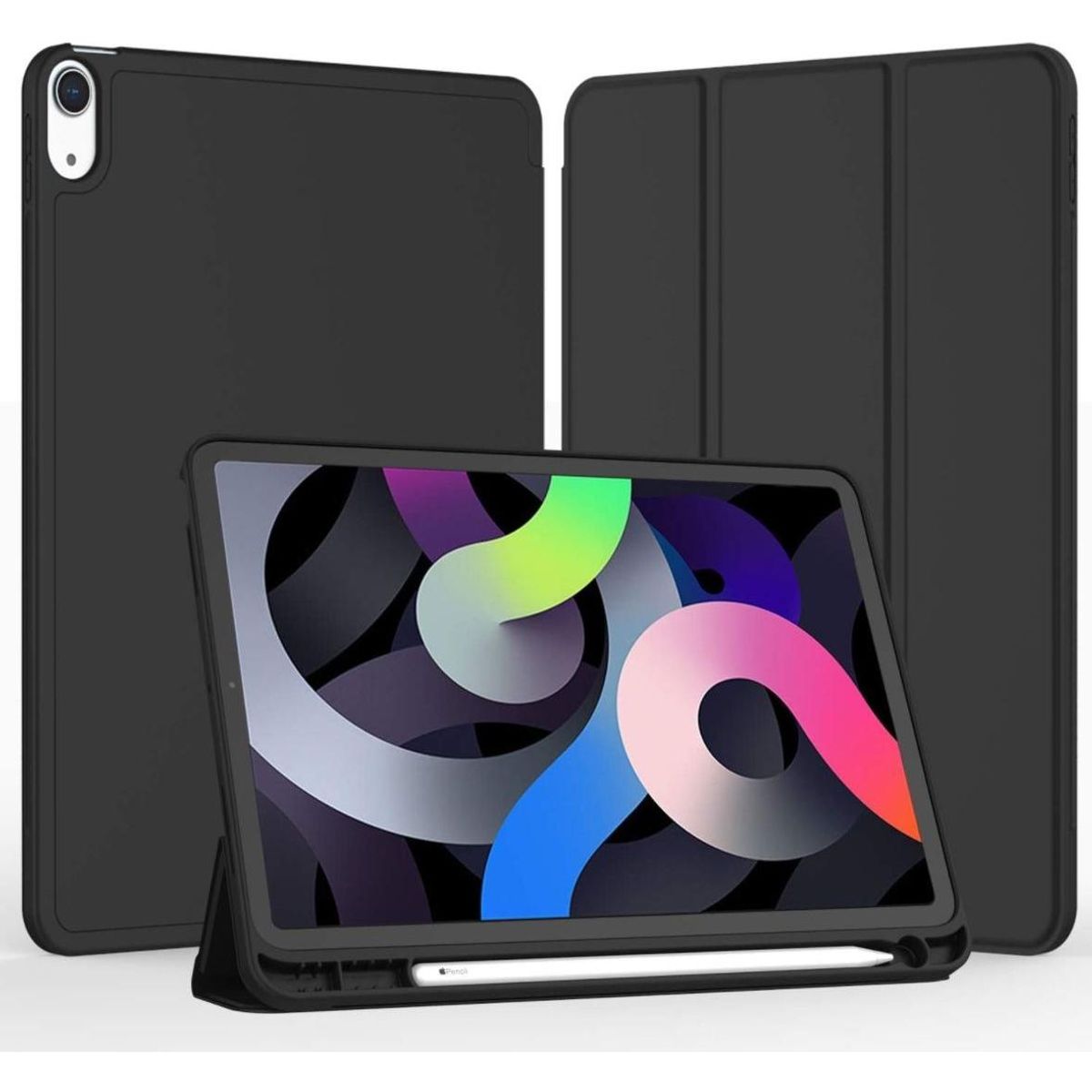 GENERICO - Funda Smart Cover con Soporte y Ranura para Lápiz iPad Air 6