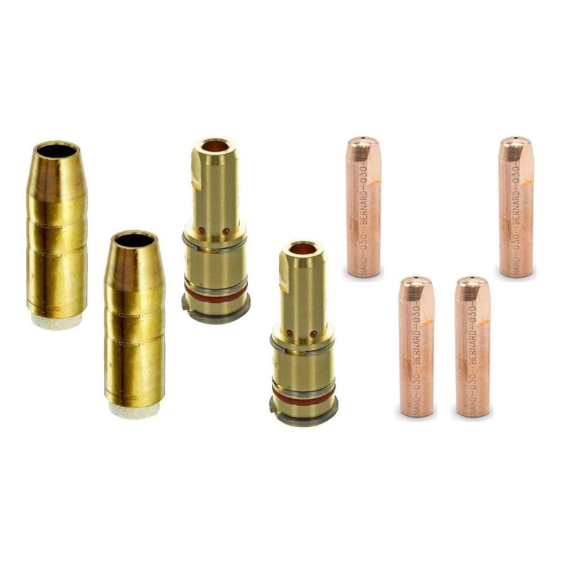 GENERICO - Kit de Piezas Reemplazo para Torcha MIG 08mm 8 Accesorios