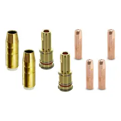 GENERICO - Kit de Accesorios para Torcha MIG 1mm - 8 Piezas Esenciales