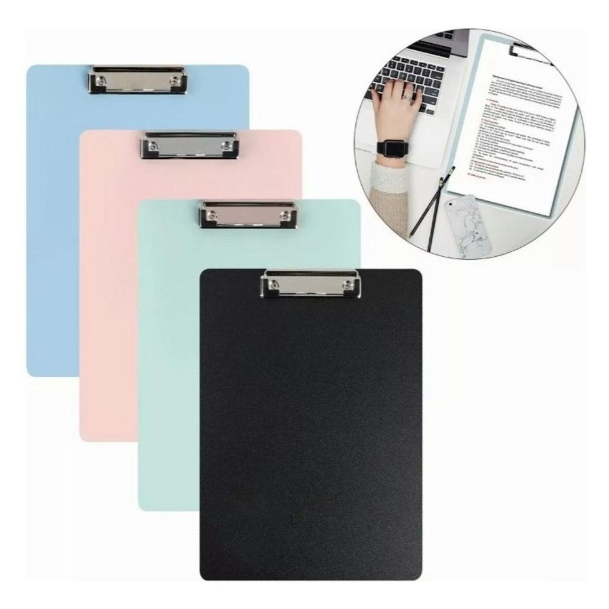 GENERICO - Soporte Multifuncional para Documentos A4  Pack de 6 Unidades