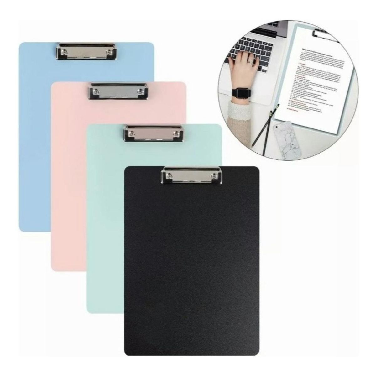 GENERICO - Soporte Multifuncional para Documentos A4  Pack de 6 Unidades