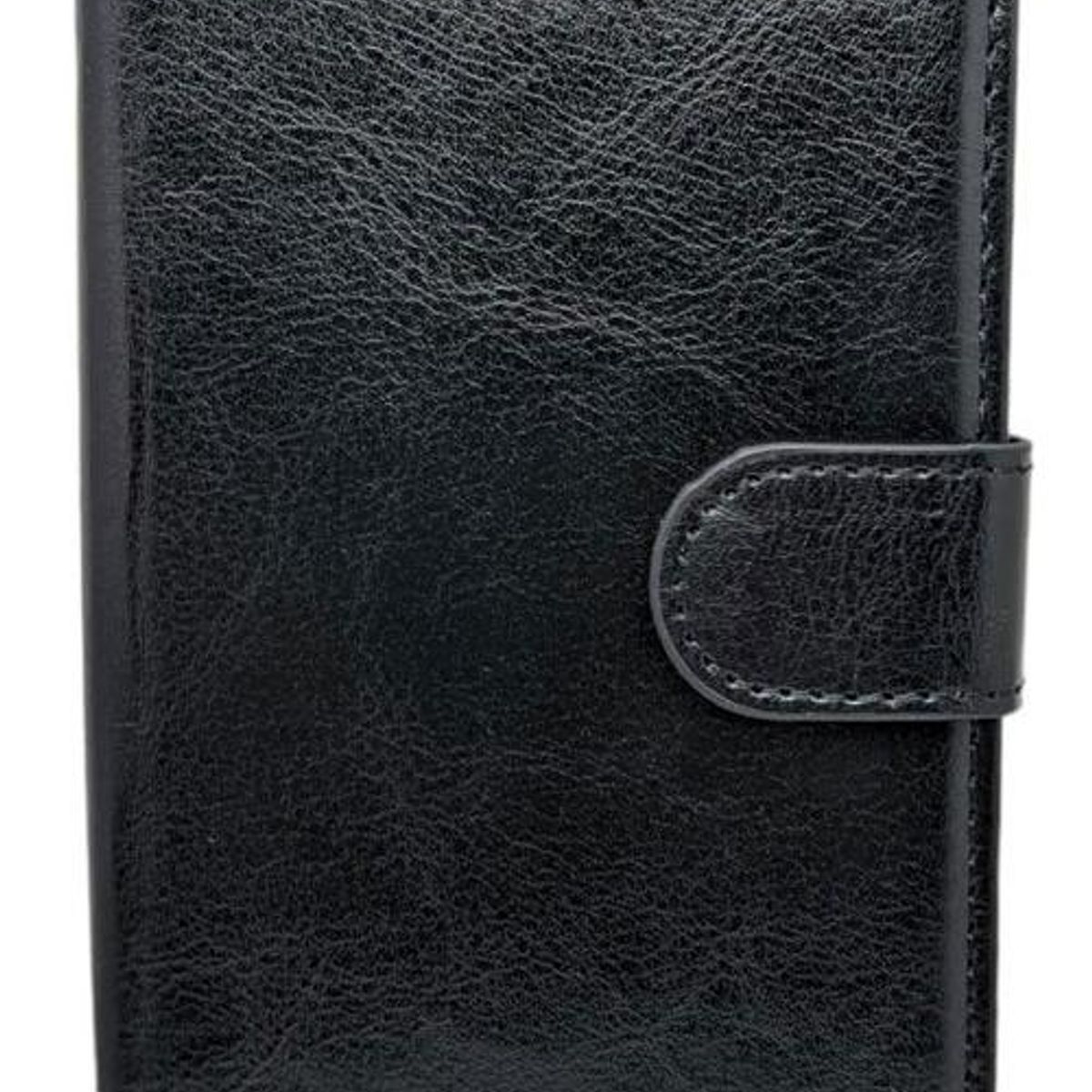 GENERICO - Funda Flip Cover Negra con Tapa para Vivo Y35