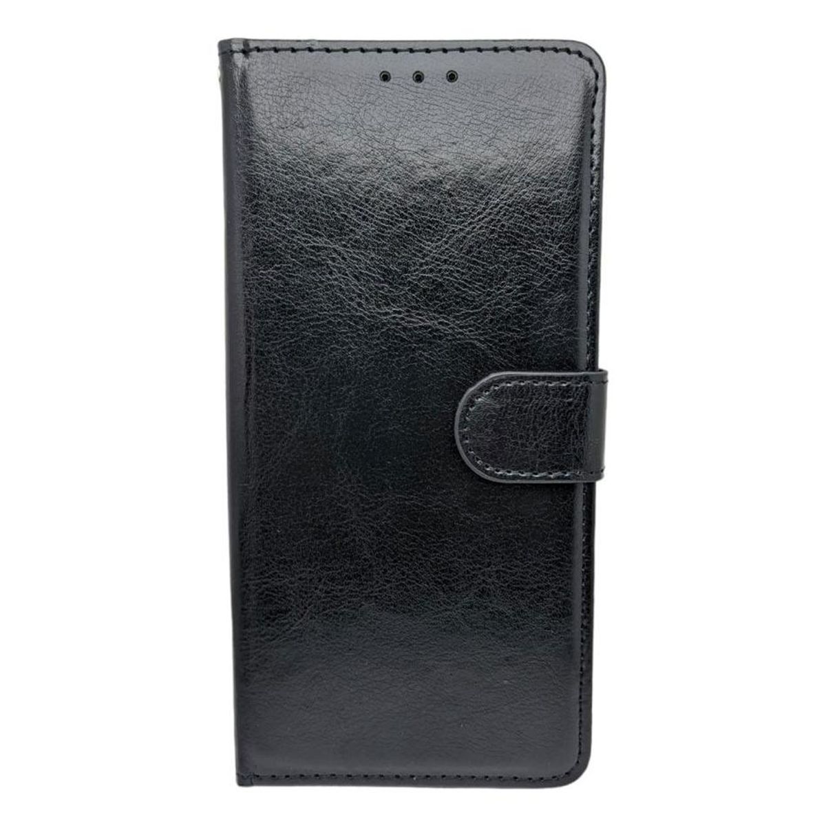 GENERICO - Funda Flip Cover Negra con Tapa para Vivo Y35