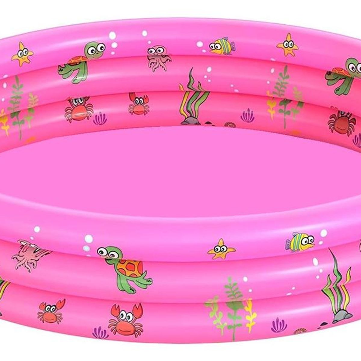 GENERICO - Piscina Infantil Inflable Rosada para Juegos de Verano