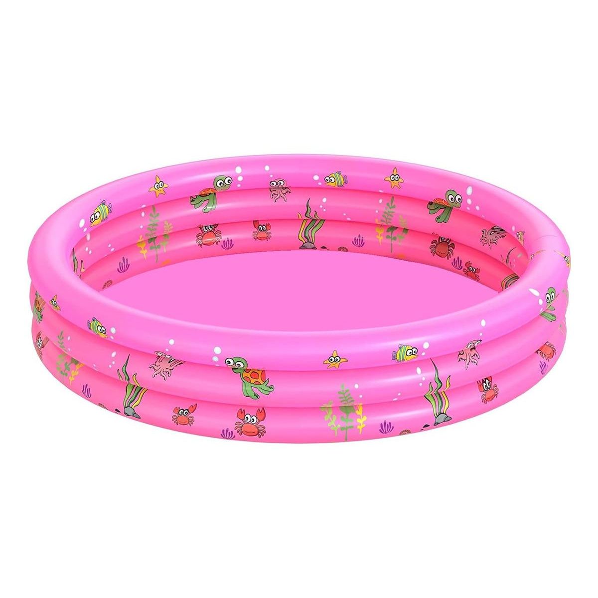 GENERICO - Piscina Infantil Inflable Rosada para Juegos de Verano