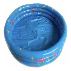 GENERICO - Centro de Juegos Inflable Mediano Celeste para Niños