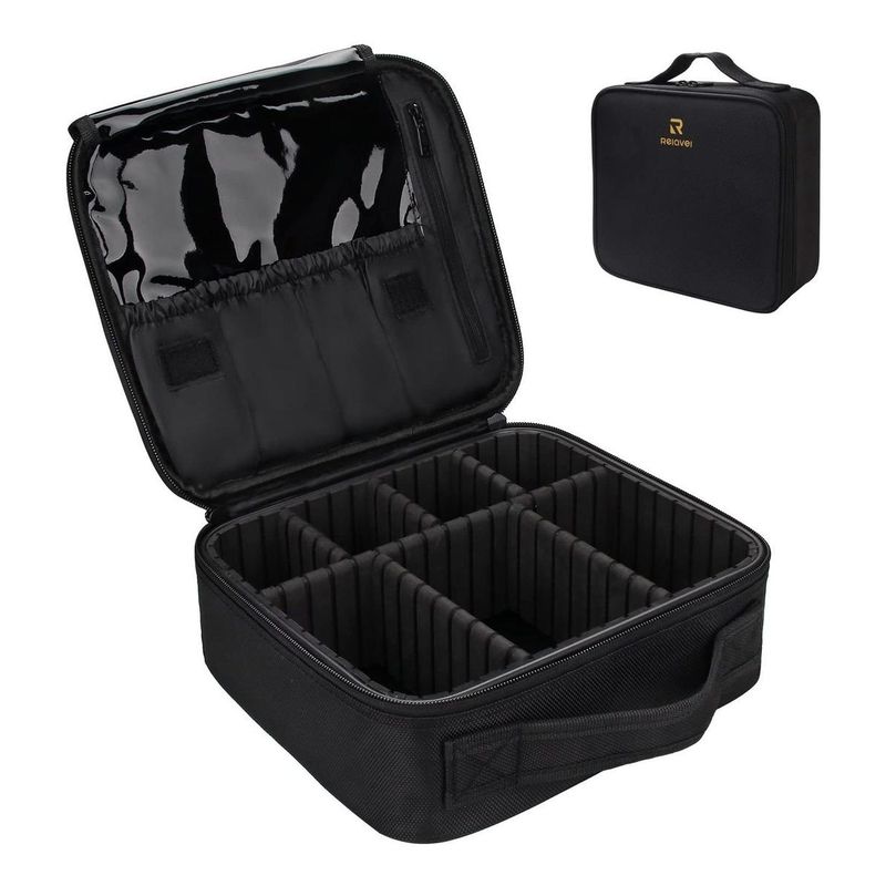 GENERICO - Estuche Organizador de Maquillaje con Separadores Ajustables