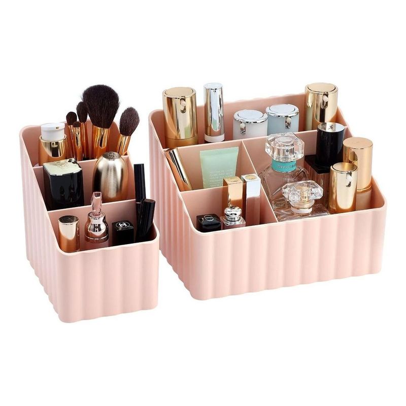 GENERICO - Organizador Giratorio de Acrílico para Maquillaje y Belleza