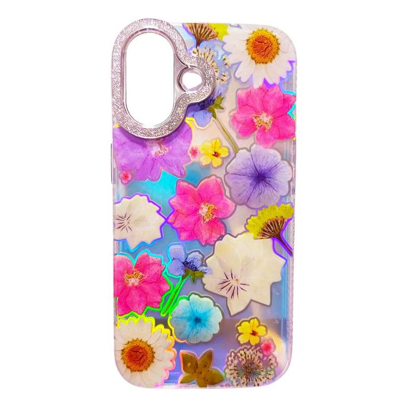 GENERICO - Funda Espejada Antishock Brillo para iPhone 16 - Gel Premium